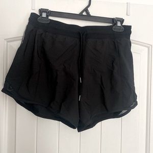 BLACK CRZ ATHLETIC SHORTS